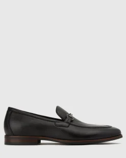 Betts Loafers|Dress^NATE Leather Buckle Trim Loafers