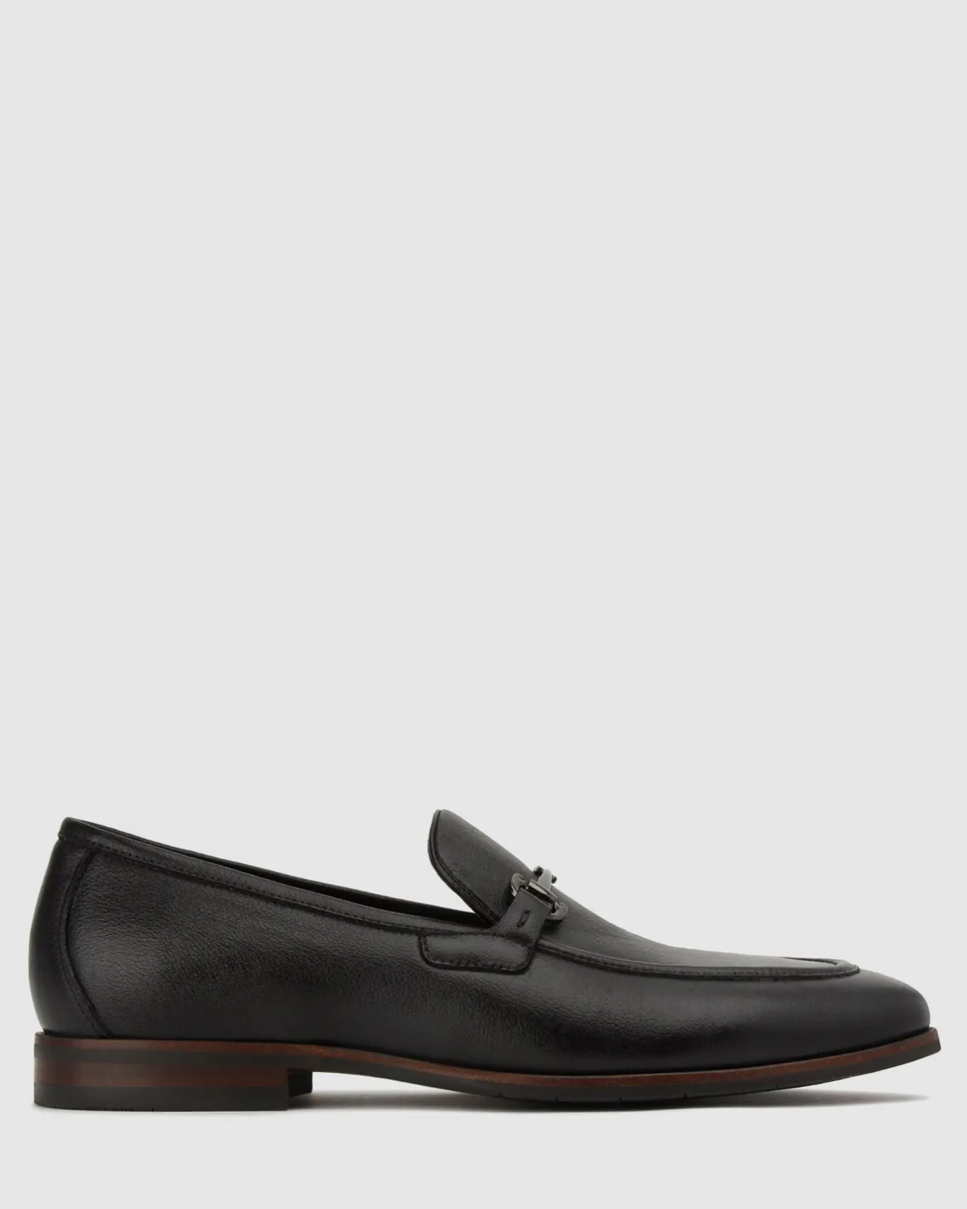 Betts Loafers|Dress^NATE Leather Buckle Trim Loafers