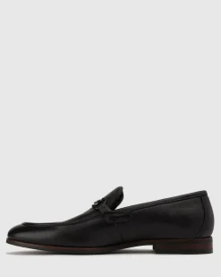 Betts Loafers|Dress^NATE Leather Buckle Trim Loafers