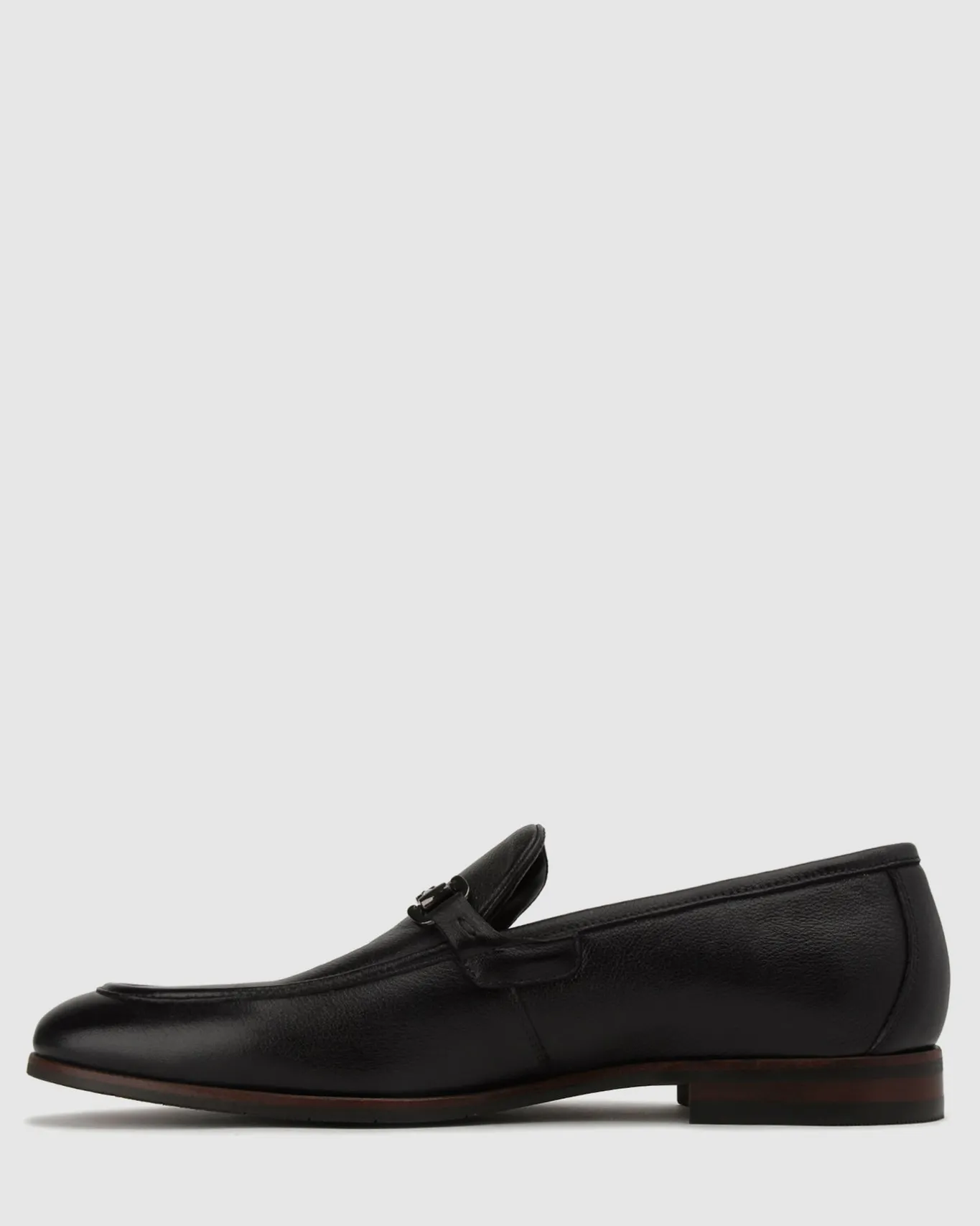 Betts Loafers|Dress^NATE Leather Buckle Trim Loafers
