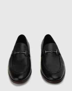 Betts Loafers|Dress^NATE Leather Buckle Trim Loafers