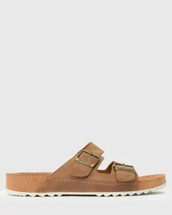 Betts Slides^PABLO Leather Casual Sandals