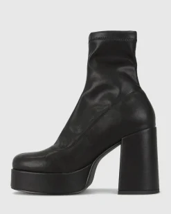 Women Betts Ankle Boots^PANAMA Block Platform Sock Boots