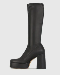 Women Betts Knee High^PREACH Platform Knee High Boots