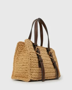 Betts Shoe Matches^PRE-ORDER BRIGHTON Raffia Shoulder Bag