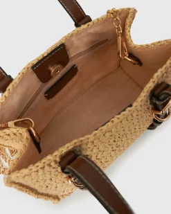 Betts Shoe Matches^PRE-ORDER BRIGHTON Raffia Shoulder Bag