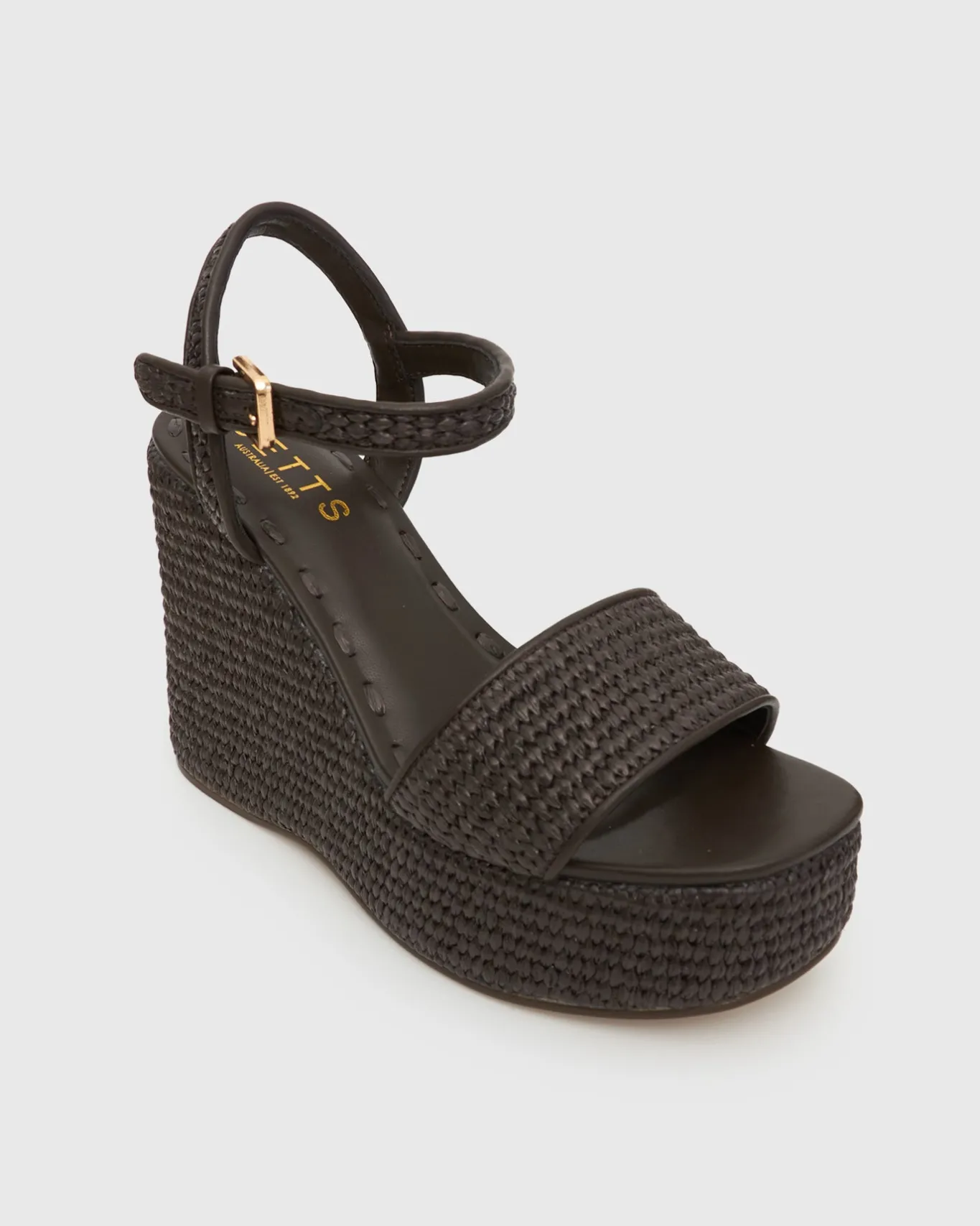 Women Betts High|Platforms^PRE-ORDER FAME Raffia Platform Wedges