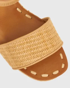 Women Betts Platforms|Heeled^PRE-ORDER FAME Raffia Platform Wedges