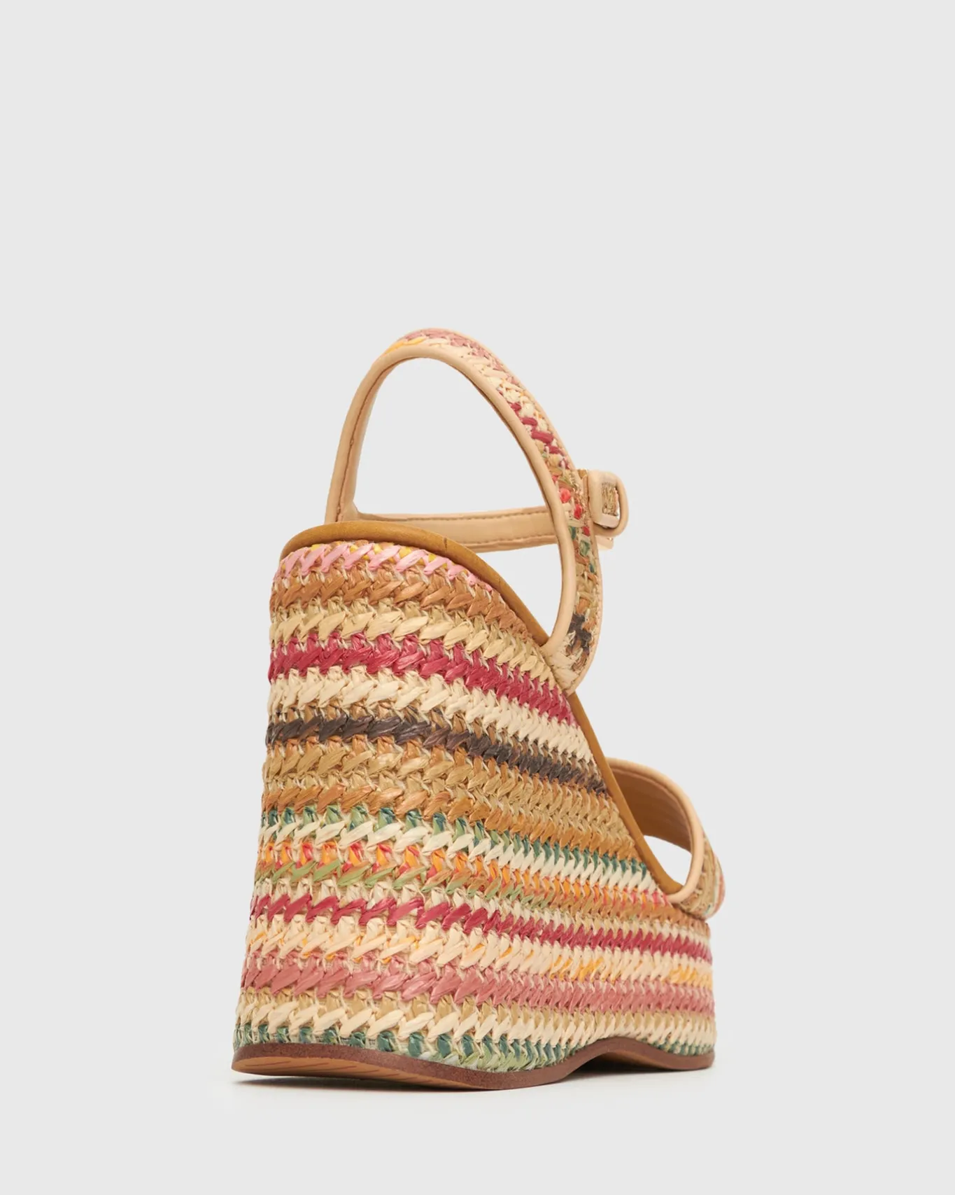 Women Betts High|Platforms^PRE-ORDER FAME Raffia Platform Wedges
