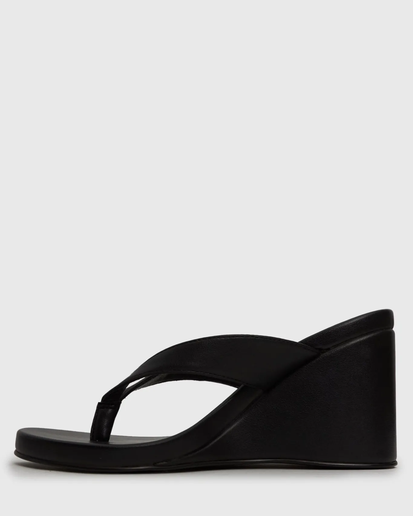 Women Betts Platforms|Heeled^PRE-ORDER SABLE Thong Wedge Sandals