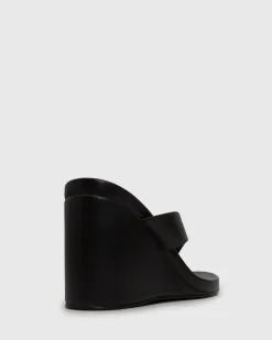 Women Betts Platforms|Heeled^PRE-ORDER SABLE Thong Wedge Sandals