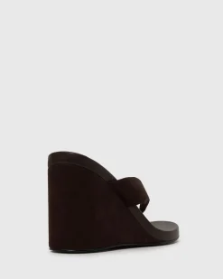 Women Betts Platforms|Heeled^PRE-ORDER SABLE Wedge Thong Sandals
