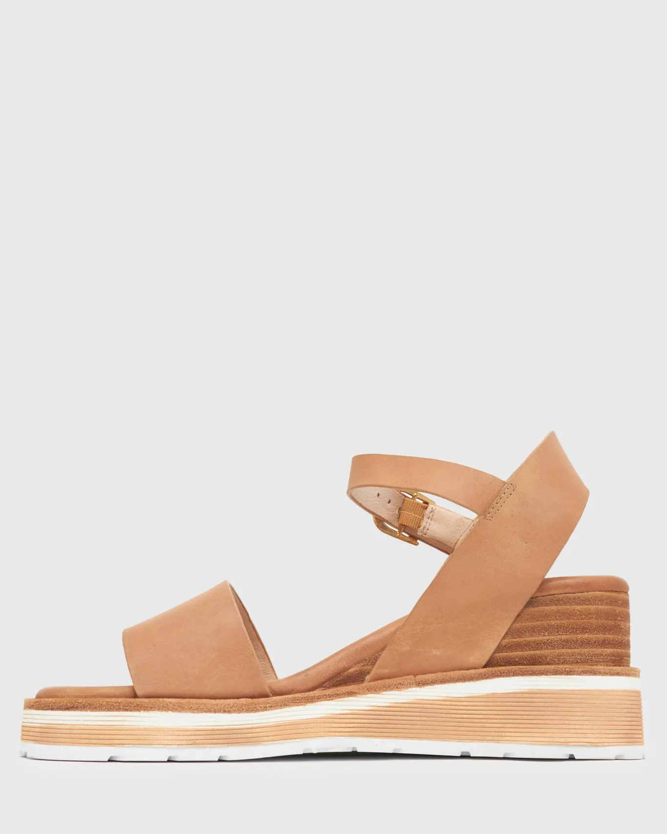 Women Betts Leather|Heeled^PRE-ORDER SANDREA Stacked Heel Wedges