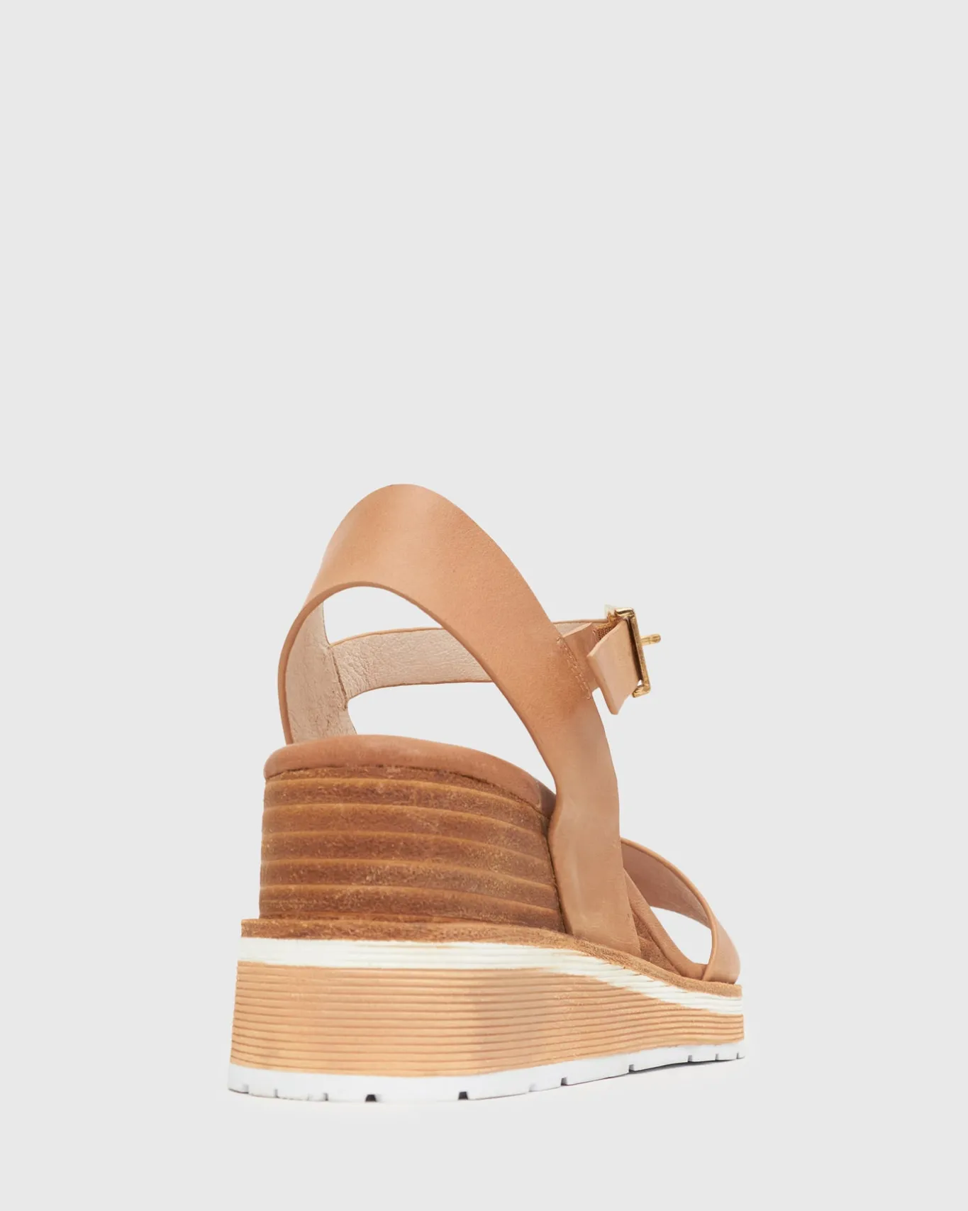 Women Betts Leather|Heeled^PRE-ORDER SANDREA Stacked Heel Wedges