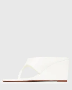 Women Betts Bridal|Heeled^PRE-ORDER SELENE Square Toe Wedge Sandals