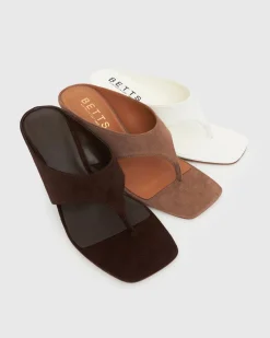Women Betts Bridal|Heeled^PRE-ORDER SELENE Square Toe Wedge Sandals