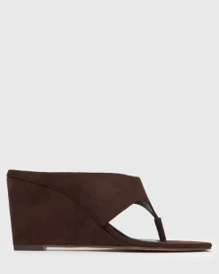 Women Betts Heeled|Wedges^PRE-ORDER SELENE Square Toe Wedge Sandals