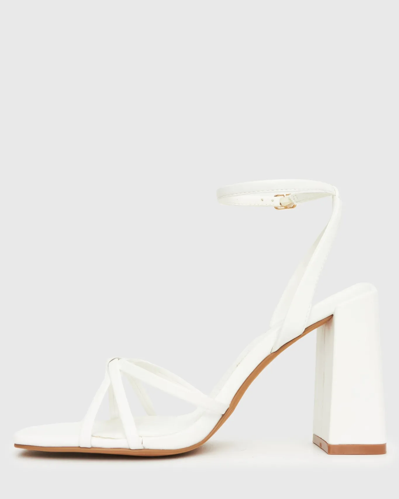 Women Betts Bridal|Block^PRE-ORDER SOLANA Strappy High Block Heel Sandals