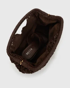 Betts Shoe Matches^PRE-ORDER SPAINARD Raffia Clutch Bag