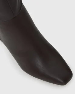 Women Betts Knee High|Chocolate^PRIME Block Heel Knee High Boots
