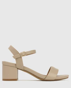 Women Betts Bridal|Block^RORY Vegan Round Toe Sandals