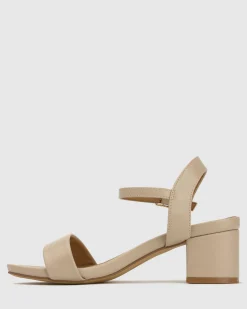 Women Betts Bridal|Block^RORY Vegan Round Toe Sandals