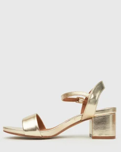 Women Betts Bridal|Block^RORY Vegan Round Toe Sandals