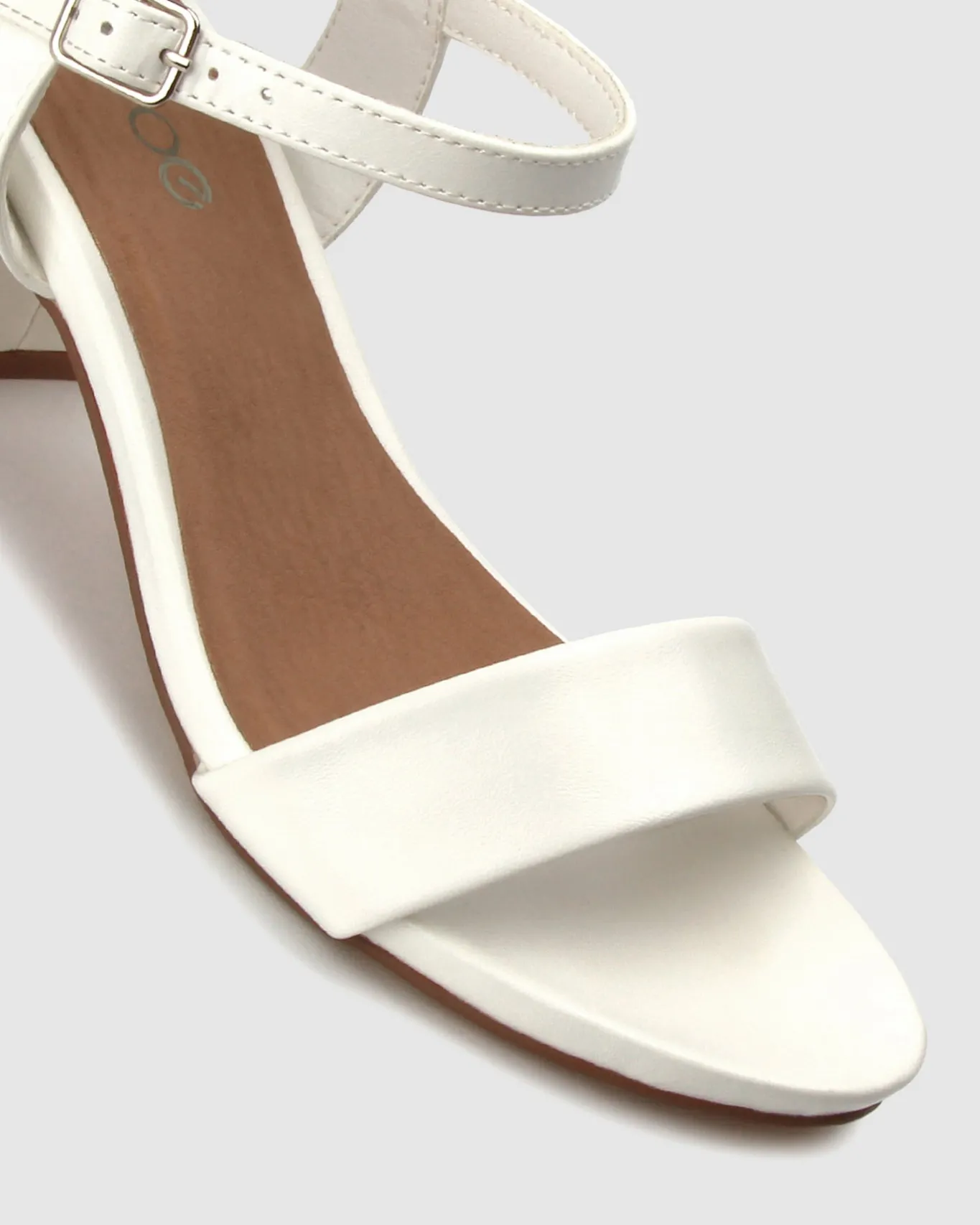 Women Betts Bridal|Block^RORY Vegan Round Toe Sandals