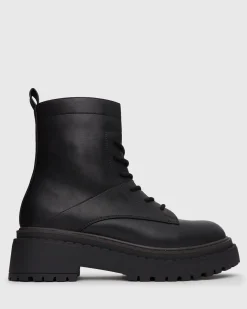 Women Betts Ankle Boots^ROX Chunky Combat Boots
