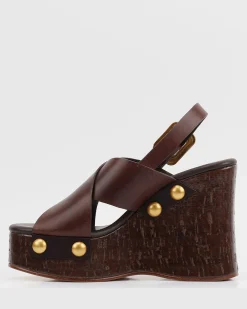 Women Betts High|Platforms^SIA Crossover Platform Wedges