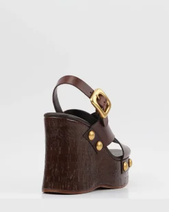 Women Betts High|Platforms^SIA Crossover Platform Wedges