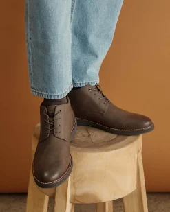 Betts Casual^SOLITAIRE Vegan Lace Up Ankle Boots