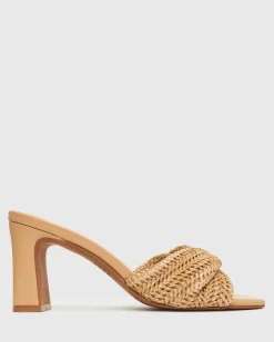 Women Betts Block|Low-Mid^UNITE Twist Front Block Heel Mules