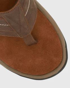 Betts Slides^VICTOR Leather Thong Sandals