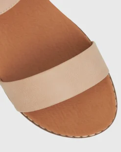 Women Betts Sandals|Flats^Wider Fit ATLANTA Vegan Flat Sandals