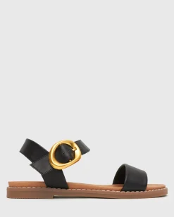 Women Betts Sandals|Flats^Wider Fit ATLANTA Vegan Flat Sandals