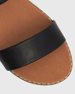 Women Betts Sandals|Flats^Wider Fit ATLANTA Vegan Flat Sandals