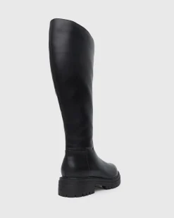 Women Betts Riding|Wider Fit^Wider Fit DRAGON Round Toe Knee Boots