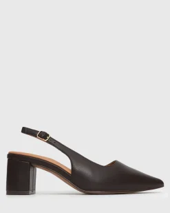 Women Betts Wider Fit|Pumps^Wider Fit GUS Block Heel Slingback Pumps