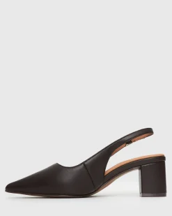 Women Betts Wider Fit|Pumps^Wider Fit GUS Block Heel Slingback Pumps