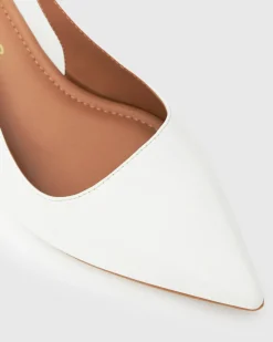 Women Betts Wider Fit|Pumps^Wider Fit GUS Block Heel Slingback Pumps