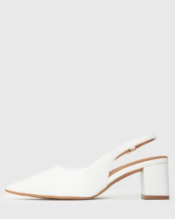 Women Betts Wider Fit|Pumps^Wider Fit GUS Block Heel Slingback Pumps