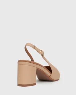 Women Betts Wider Fit|Pumps^Wider Fit GUS Block Heel Slingback Pumps