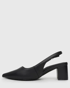 Women Betts Wider Fit|Pumps^Wider Fit GUS Block Heel Slingback Pumps