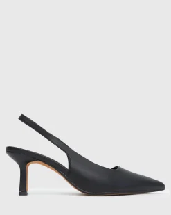 Women Betts Wider Fit|Pumps^Wider Fit JERRY Slingback Stiletto Heel Pumps