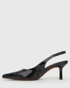 Women Betts Wider Fit|Pumps^Wider Fit JERRY Slingback Stiletto Heel Pumps