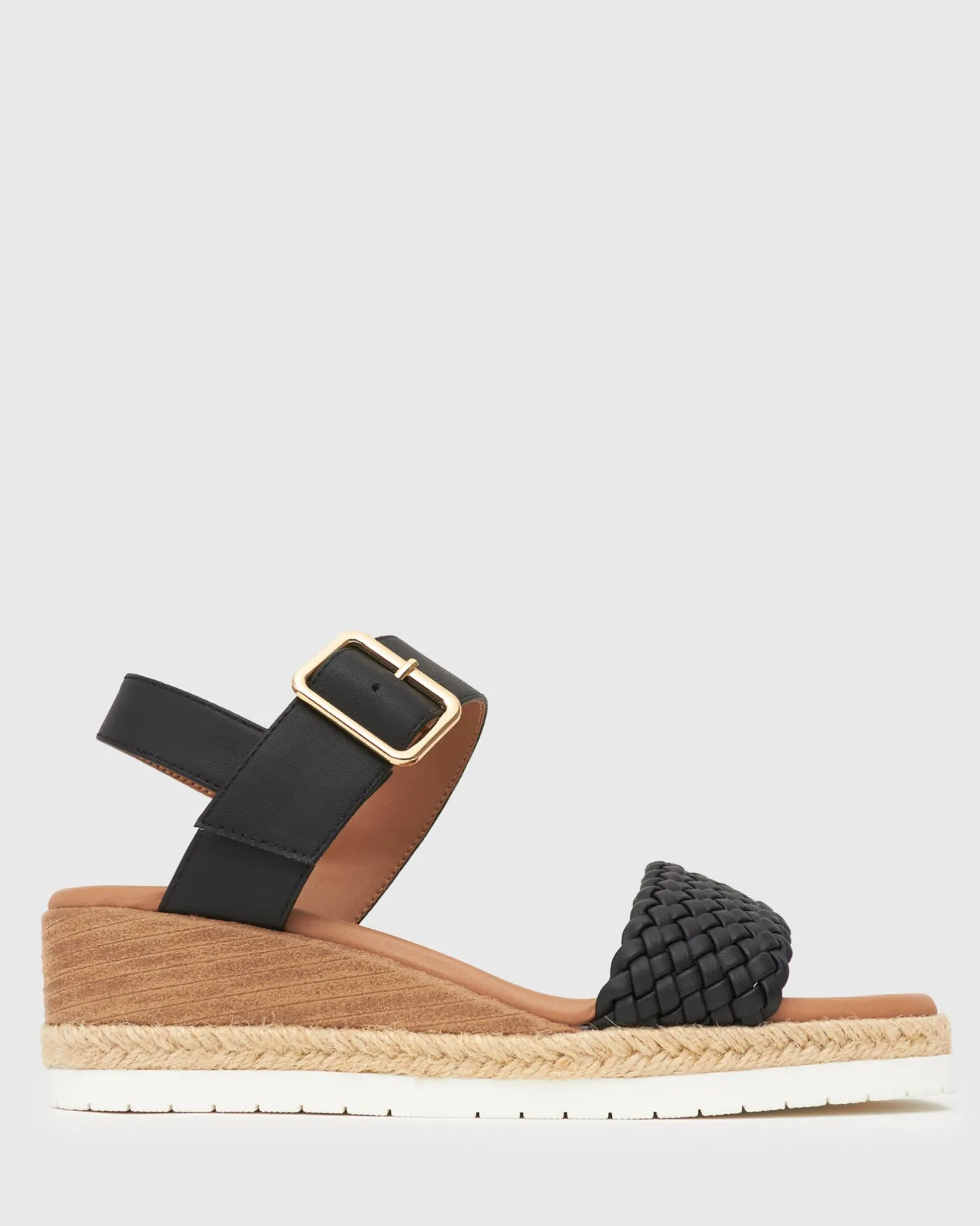 Women Betts Wider Fit|Low-Mid^Wider Fit KENZIE Vegan Low Wedge Sandals