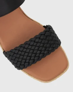 Women Betts Wider Fit|Low-Mid^Wider Fit KENZIE Vegan Low Wedge Sandals