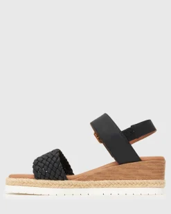 Women Betts Wider Fit|Low-Mid^Wider Fit KENZIE Vegan Low Wedge Sandals
