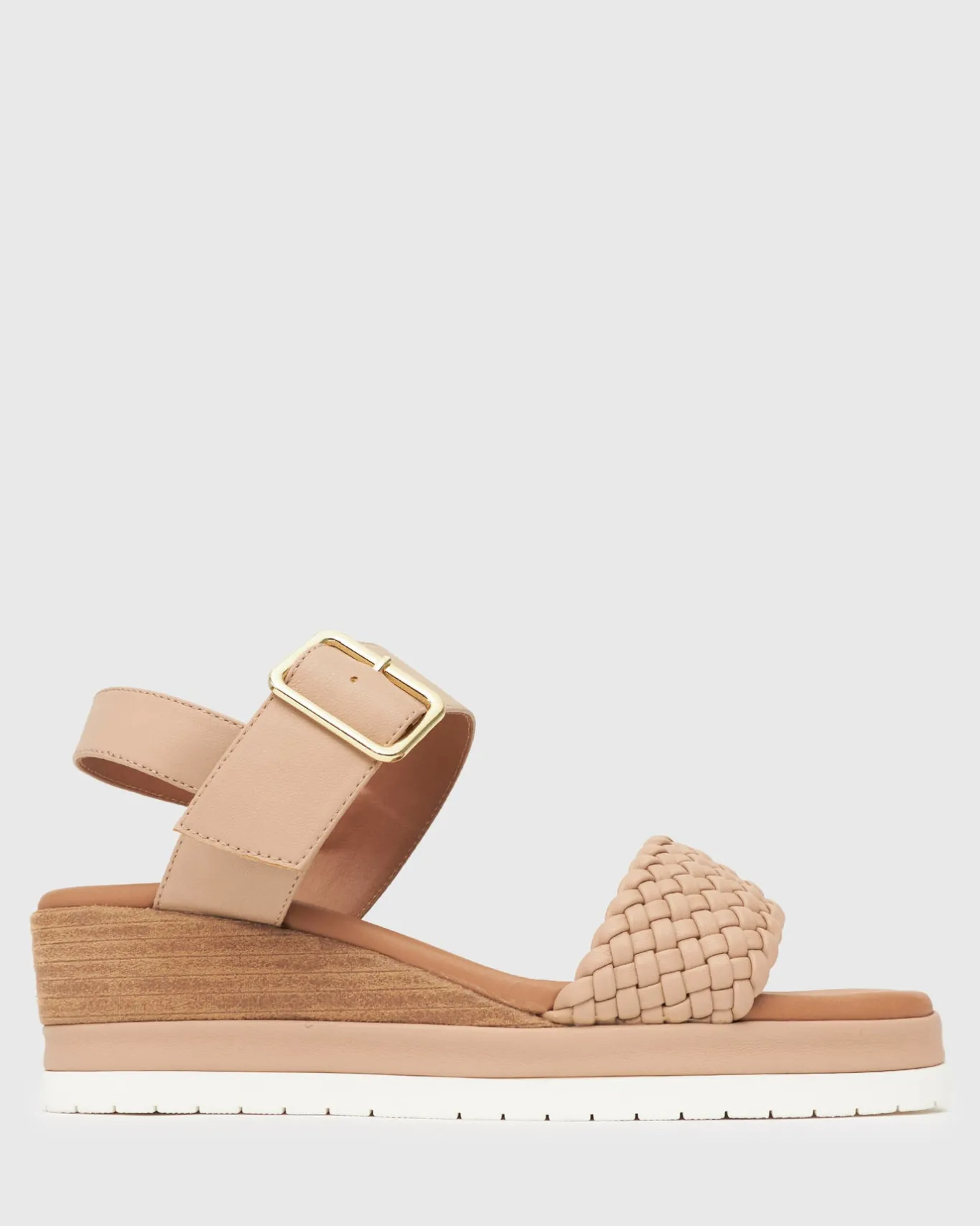 Women Betts Wider Fit|Low-Mid^Wider Fit KENZIE Vegan Low Wedge Sandals